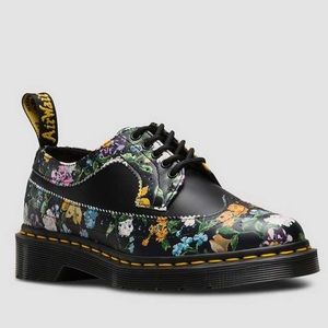EUC Dr. Martens 3989 Darcy Floral Brogues Oxfords